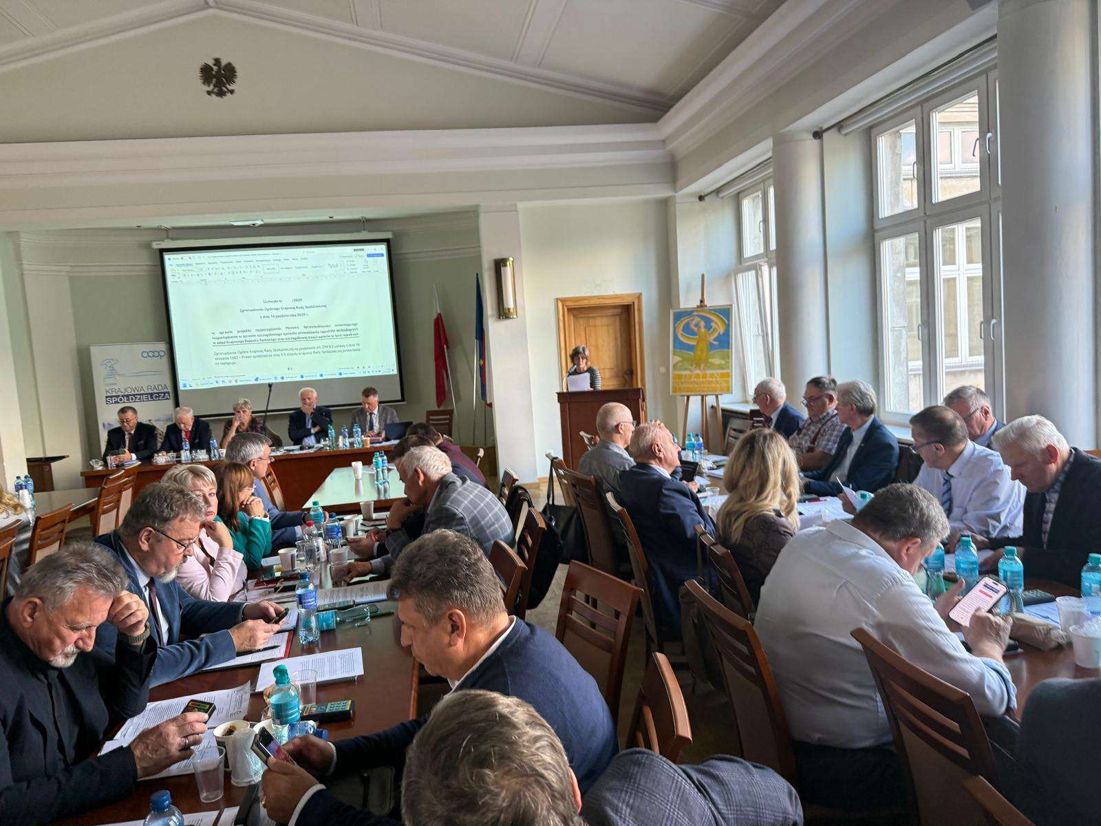 Posiedzenie Zgromadzenia Ogólnego Krajowej Rady Spółdzielczej – 14 października 2025 r.